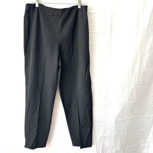 NWOT Talbots Gray Everyday Stretch Straight Leg Ankle Pants SZ 16 Vtg.